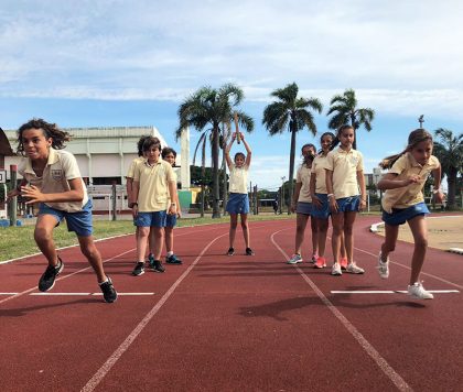 Atletismo colegio Woodside School Punta del Este