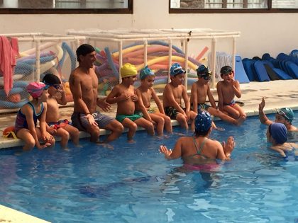 Natación colegio Woodside School Punta del Este