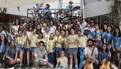 Coro de padres & School Band